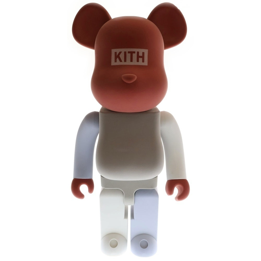 MEDICOM TOY(メディコムトイ) 22AW ×KITH BE@RBRICK US EXCLUSIVE 1000% キス ベアブリック US限定 フィギュア ピンク/グレー