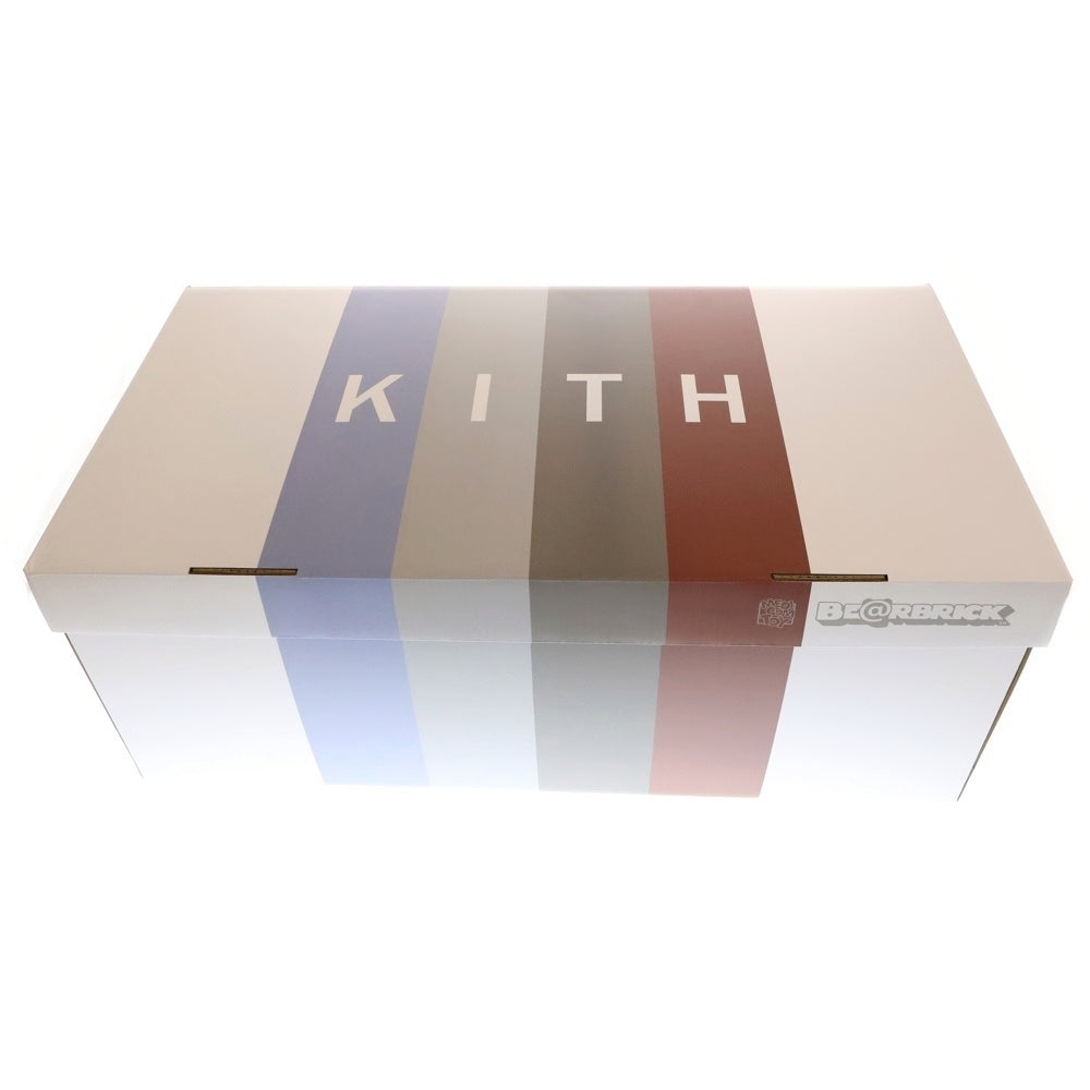 MEDICOM TOY(メディコムトイ) 22AW ×KITH BE@RBRICK US EXCLUSIVE 1000% キス ベアブリック US限定 フィギュア ピンク/グレー