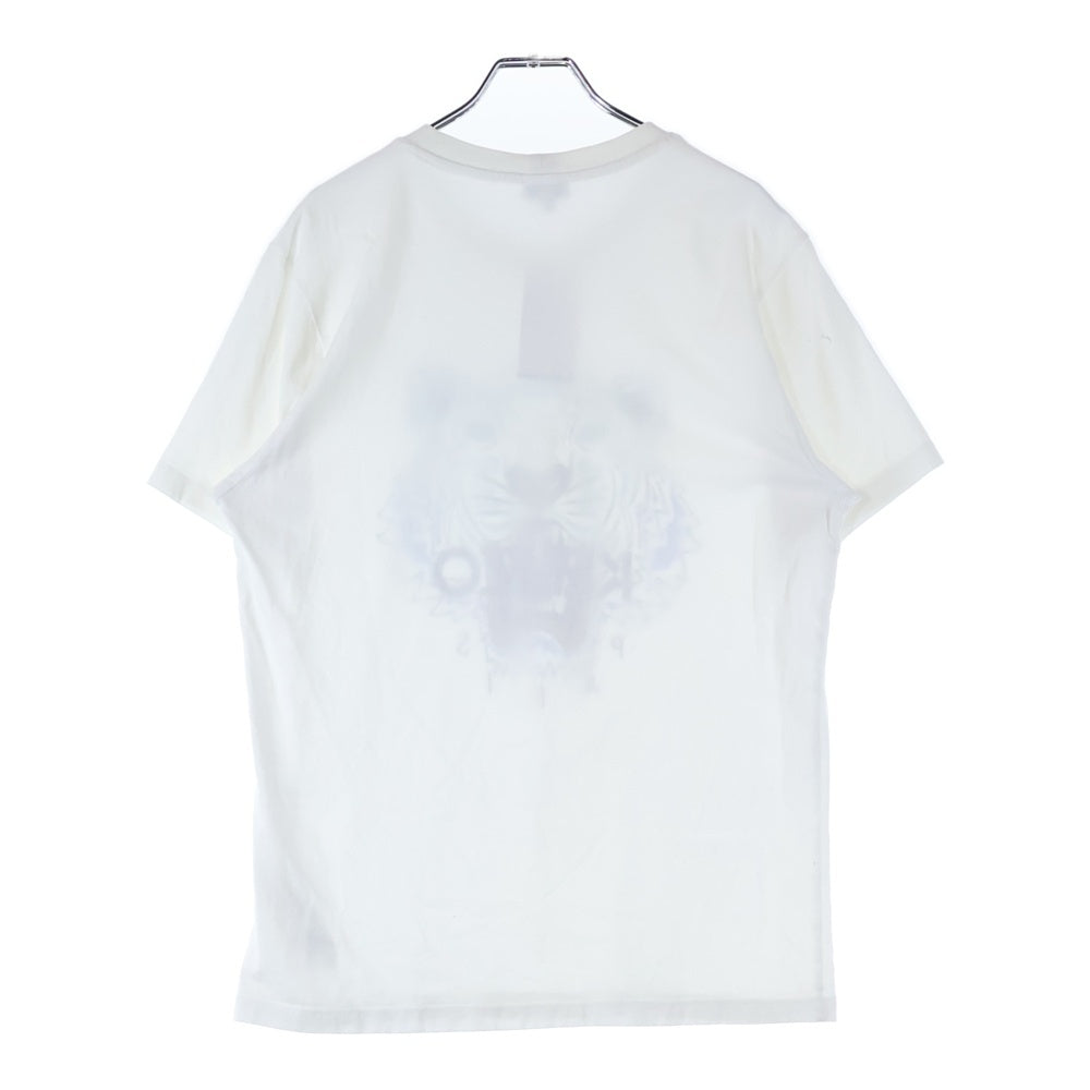 KENZO(ケンゾー) タイガーロゴプリント クルーネック半袖Tシャツ カットソー ホワイト F955TS0504YA
