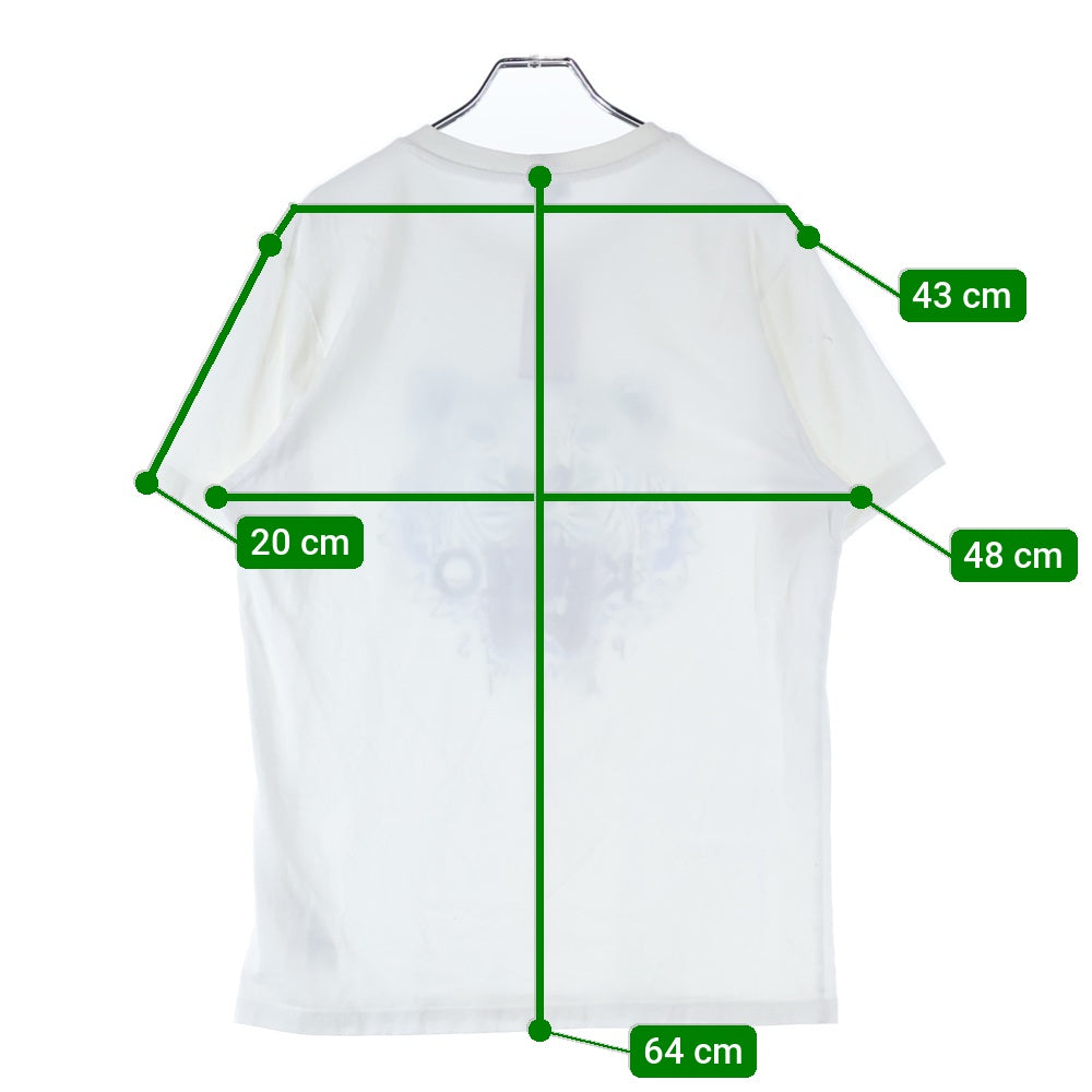 KENZO(ケンゾー) タイガーロゴプリント クルーネック半袖Tシャツ カットソー ホワイト F955TS0504YA