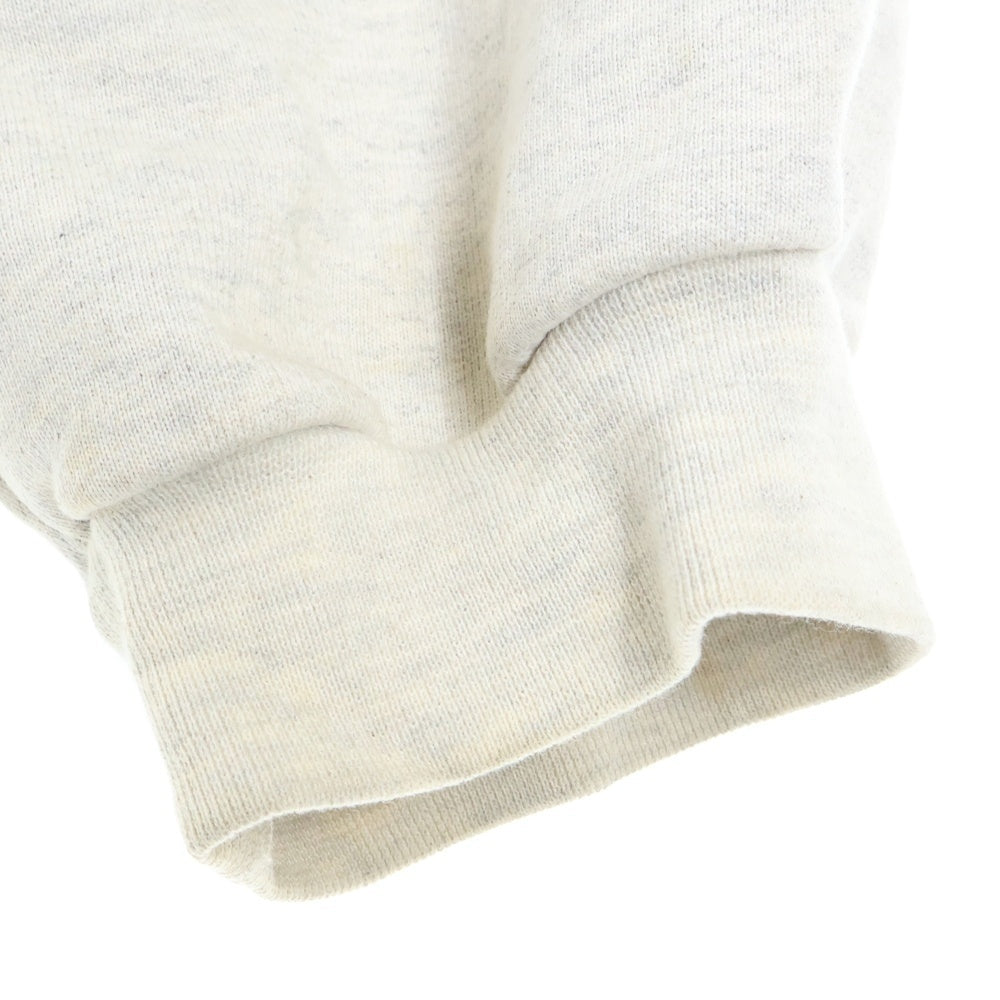 RRR123 RIVINGTON roi Rebis(リヴィントンロイレビス) COUNTLESS ACTS ZIP-UP ロゴプリント ジップアップ スウェット パーカー グレー