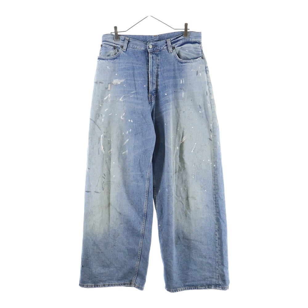 Acne Studios(アクネ ストゥディオズ) 2023M FN Trafalgar ダメージ加工 スーパーバギーデニムパンツ ジーンズ インディゴ B00343-