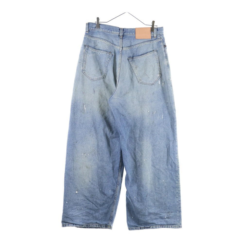 Acne Studios(アクネ ストゥディオズ) 2023M FN Trafalgar ダメージ加工 スーパーバギーデニムパンツ ジーンズ インディゴ B00343-