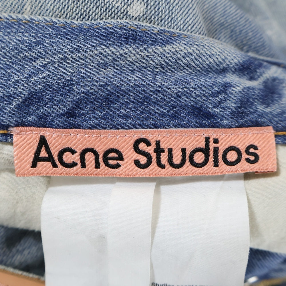 Acne Studios(アクネ ストゥディオズ) 2023M FN Trafalgar ダメージ加工 スーパーバギーデニムパンツ ジーンズ インディゴ B00343-