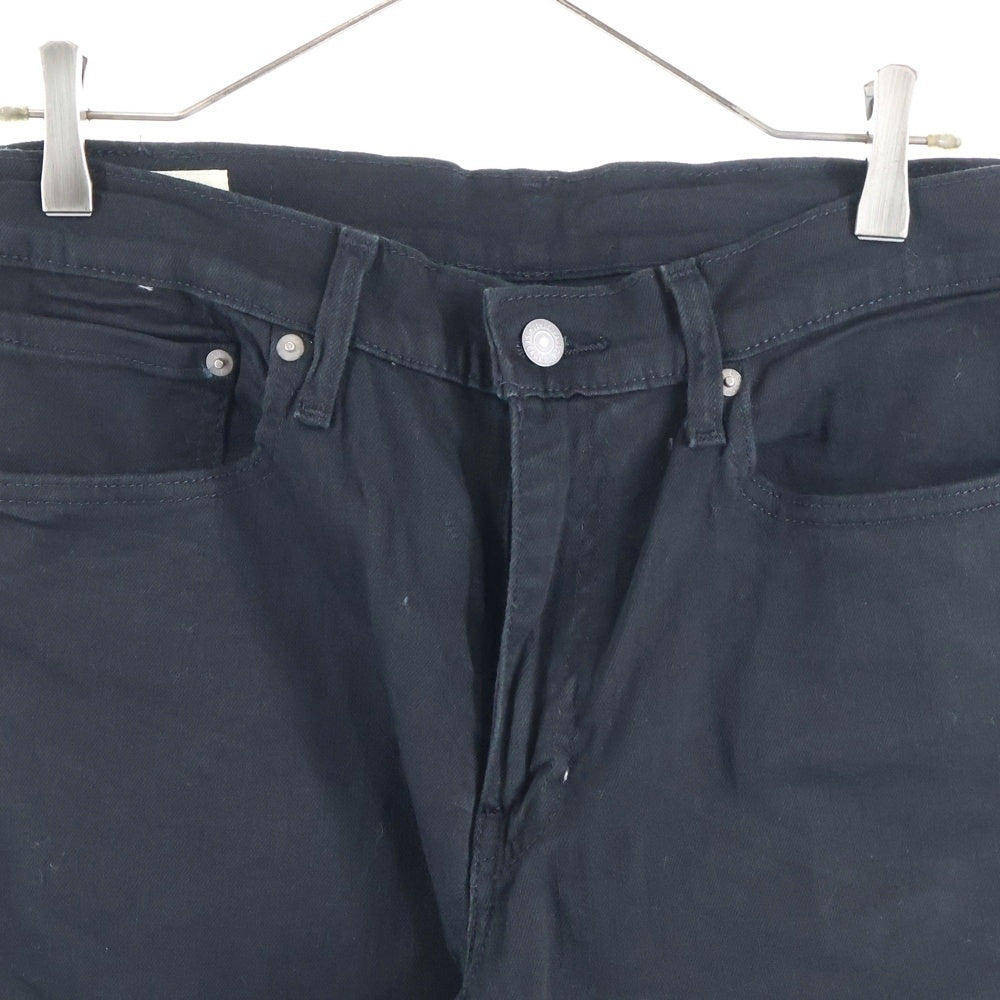 Levi's(リーバイス) ウォッシュ加工 ストレート デニムパンツ ブラック ジーンズ ブラック S40196