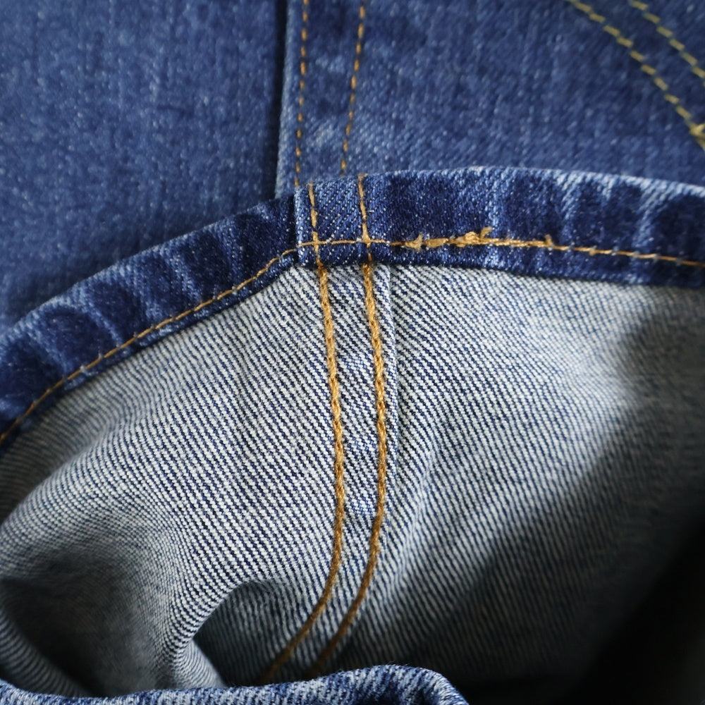 Levi's(リーバイス) ウォッシュ加工 ストレート デニムパンツ ブ ジーンズ インディゴ S40196