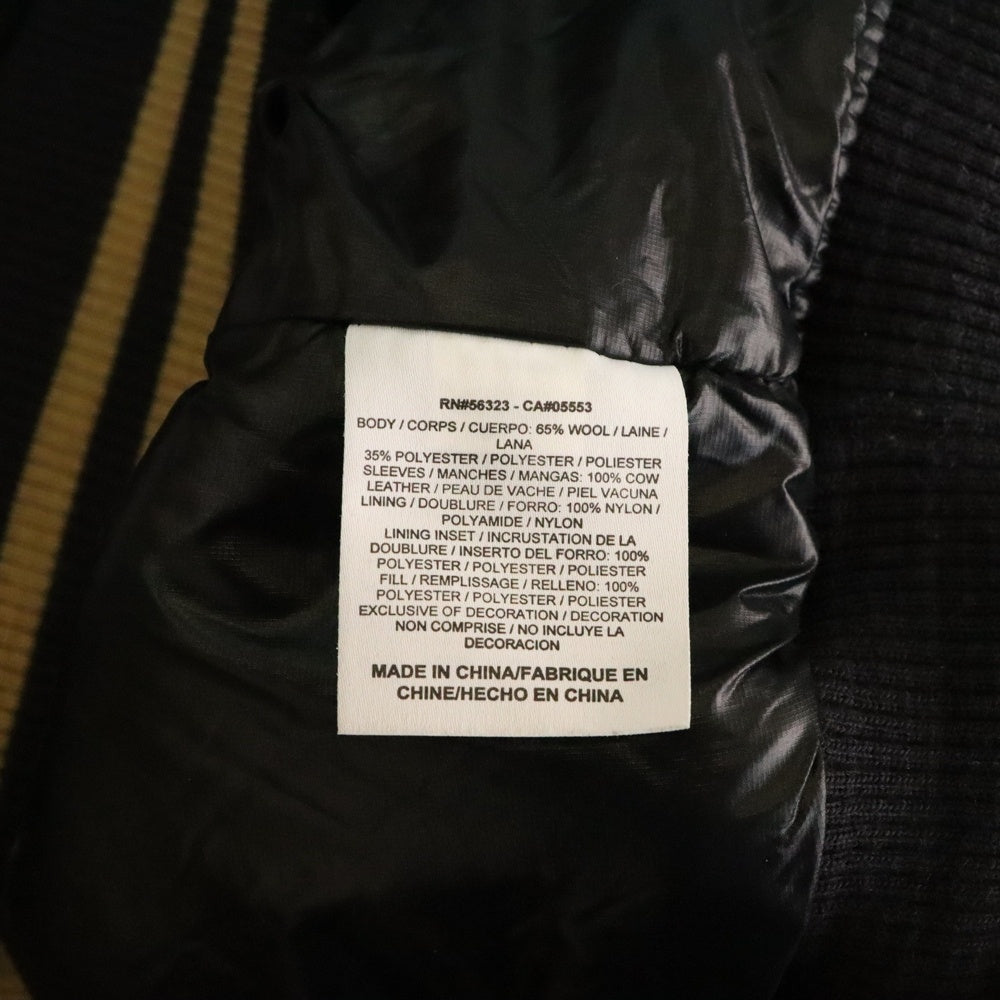 NIKE(ナイキ) NSW DESTROYER BOMBER VARSITY ZIP UP JACKET ニューサウスウェールズ デストロイヤー ボンバー ヴァーシティ ジップアップ ジャケット 411200-011