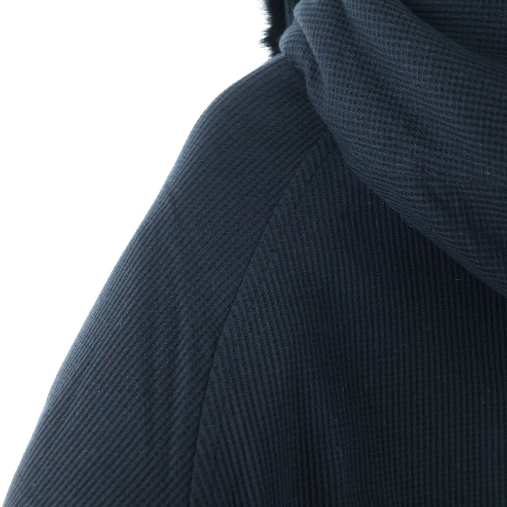 SCHOTT(ショット) ラピッドファー フルジップフード付き ジップアップ ジャケット ブラック M53154