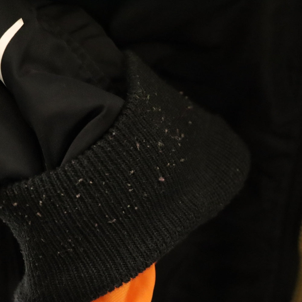 ALPHA INDUSTRIES(アルファ インダストリーズ) ×NIKE ナイキ MA-1 フライトジャケット ブラック PON000461