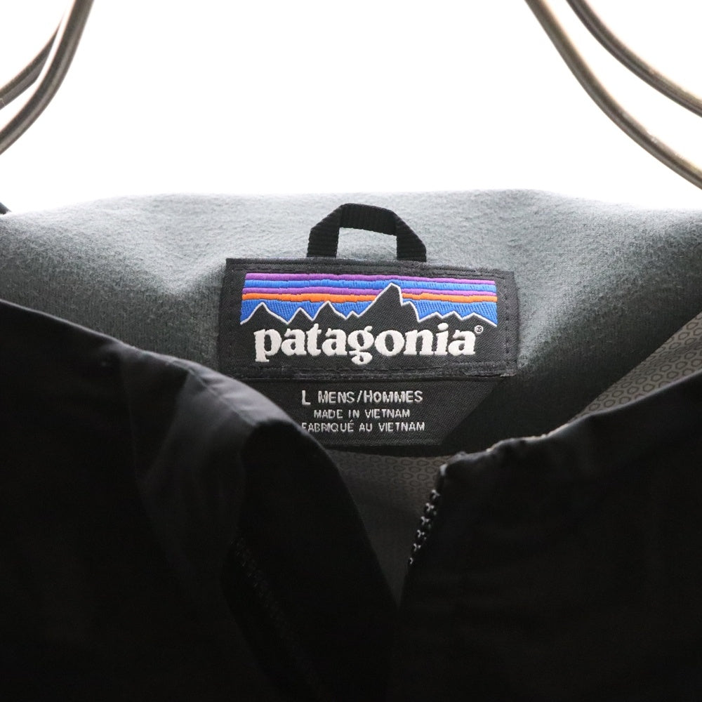 PATAGONIA(パタゴニア) TORRENTSHELL JACKET トレントシェル ジップアップ フード付き ジャケット ブラック 83802