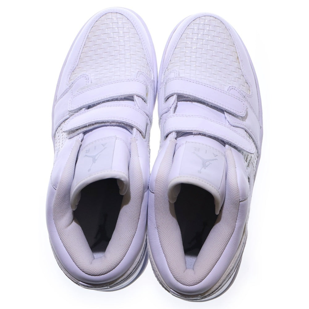 NIKE(ナイキ) AIR JORDAN 1 VELCRO PREMR LOW WOVEN エアジョーダン 1 ベルクロ プレミアム ウーブン ローカットスニーカー ホワイト US9/27cm 344521-101