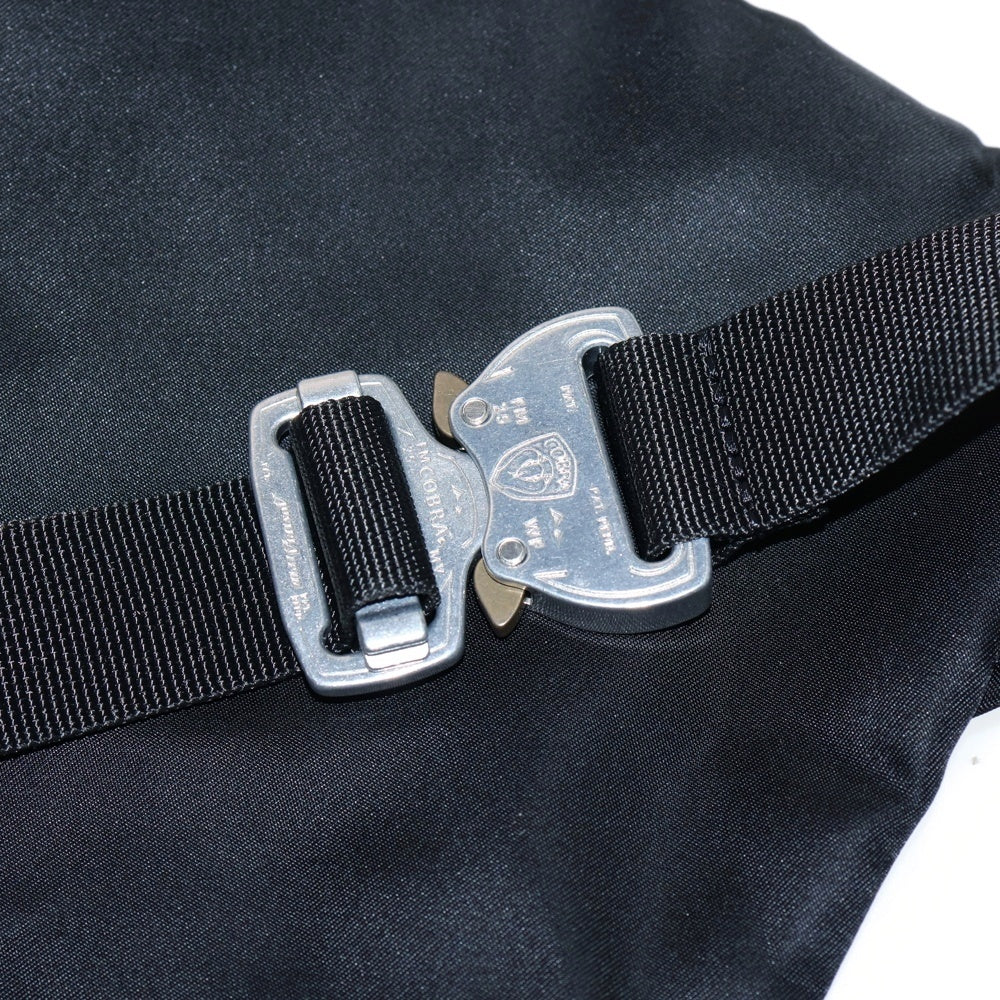 BAGJACK(バッグジャック) Bshop別注 LIMONTA リモンタ コブラバックル ナイロン サコッシュ ショルダーバッグ ブラック