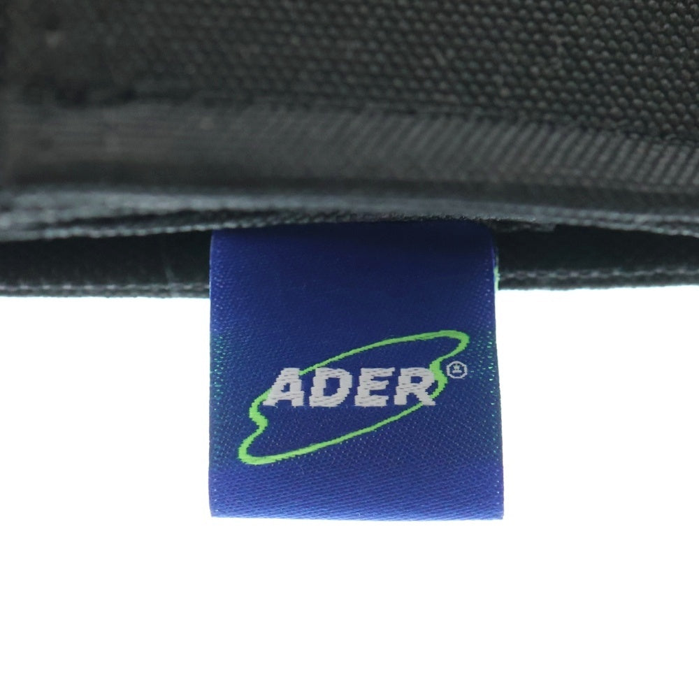 ADER ERROR(アーダーエラー) ADER TOTE BAG ロゴ トートバッグ ハンドバッグ ブラック