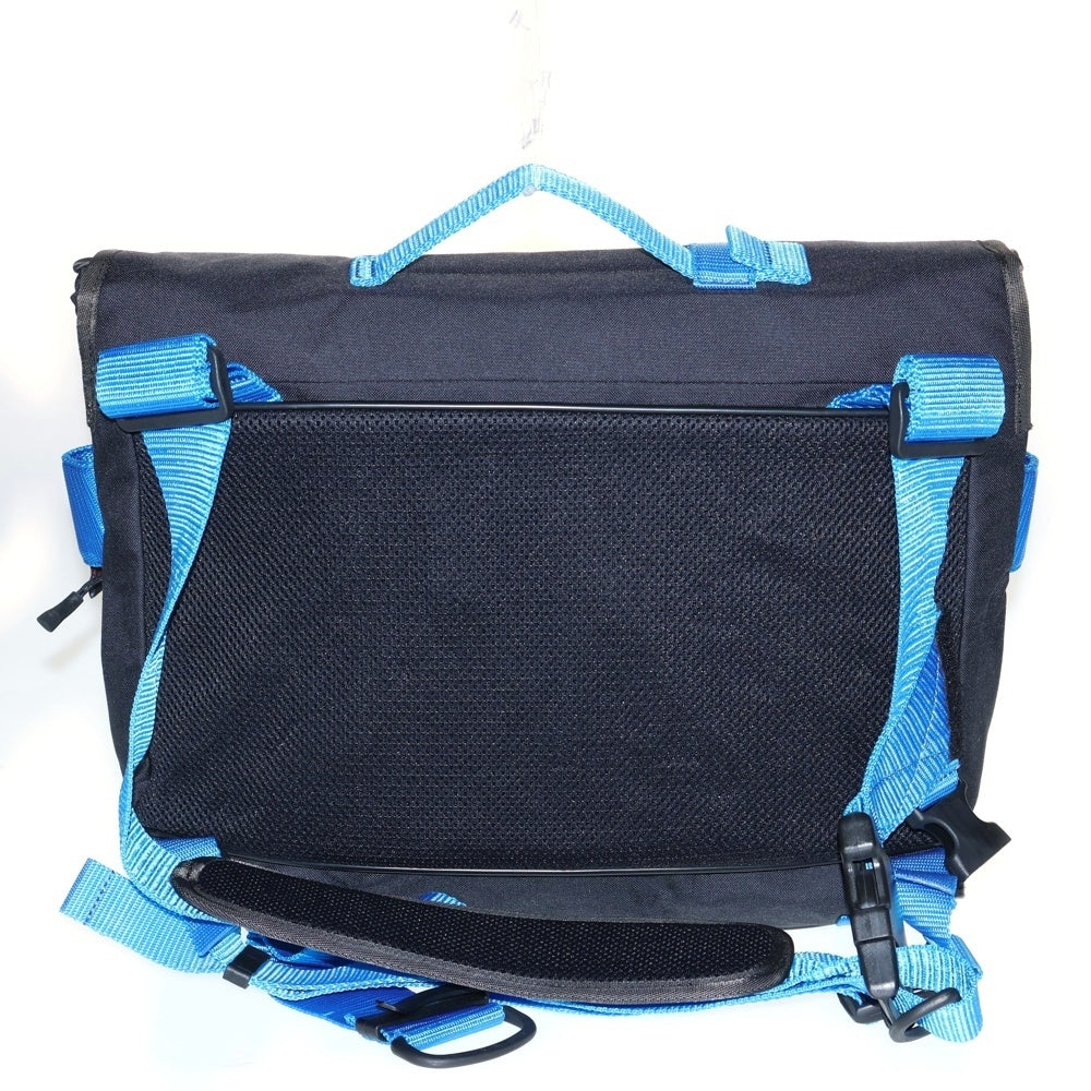 BAGJACK(バッグジャック) メッセンジャーバッグ ショルダーバッグ ブラック/ブルー