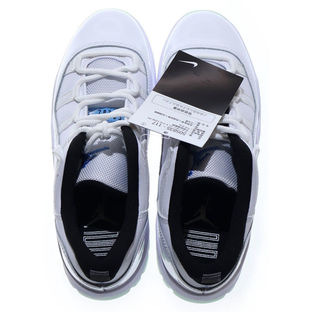 NIKE(ナイキ) PS AIR JORDAN 11 LOW LEGEND BLUE エアジョーダン11 レジェンドブルー ローカットスニーカー ホワイト US3Y/22cm 505835-117