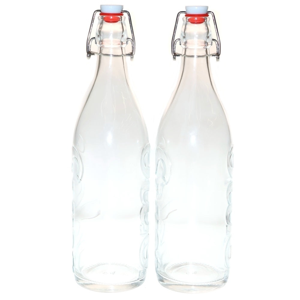 SUPREME(シュプリーム) 13AW Swing Top Bottle 1.0L Bottle Set of 2 スウィング トップ クリアボトル 2本セット クリア
