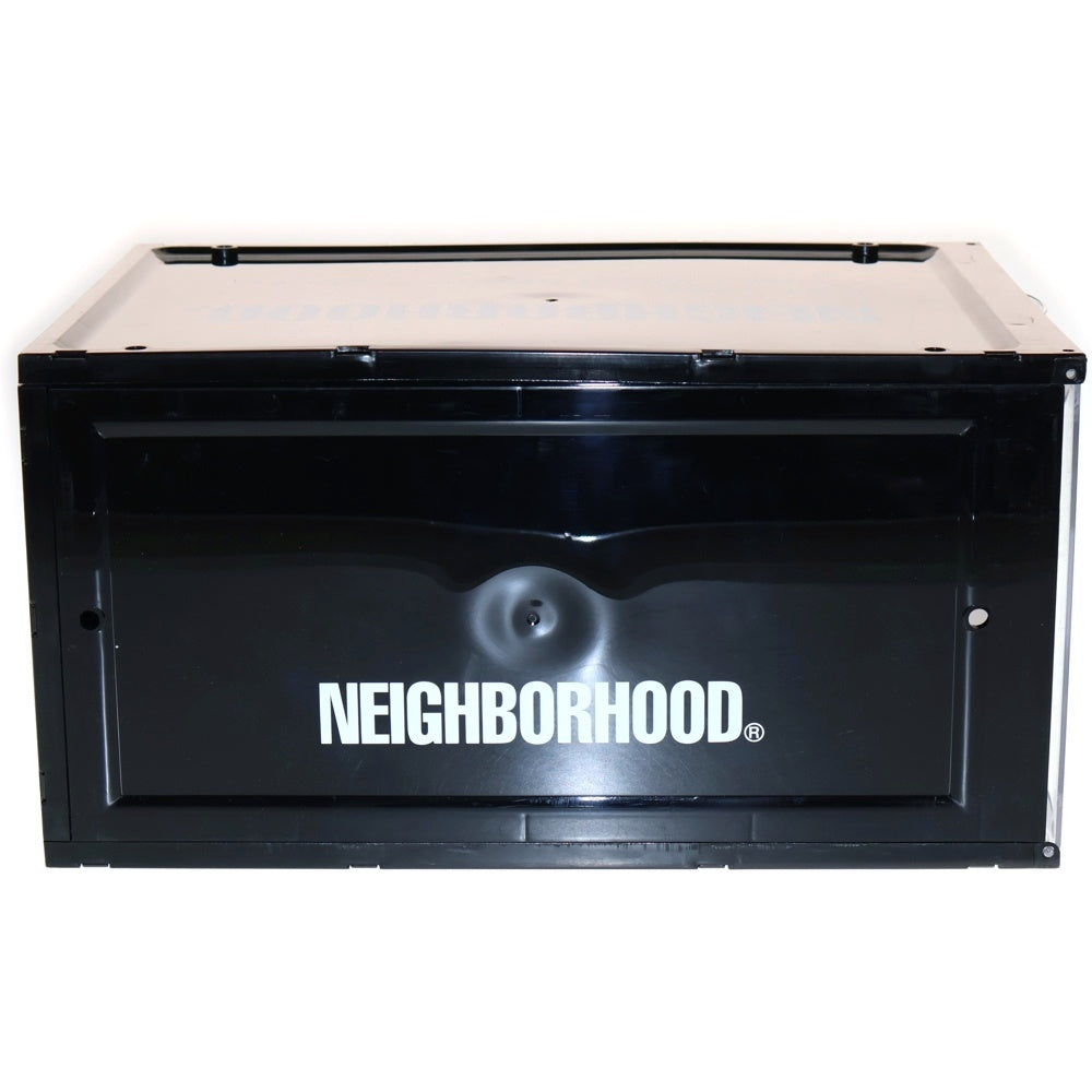NEIGHBORHOOD(ネイバーフッド) 21AW SNEAKER STORAGE スニーカー ストレージ シューズボックス ブラック/クリア 212MYNH-AC01
