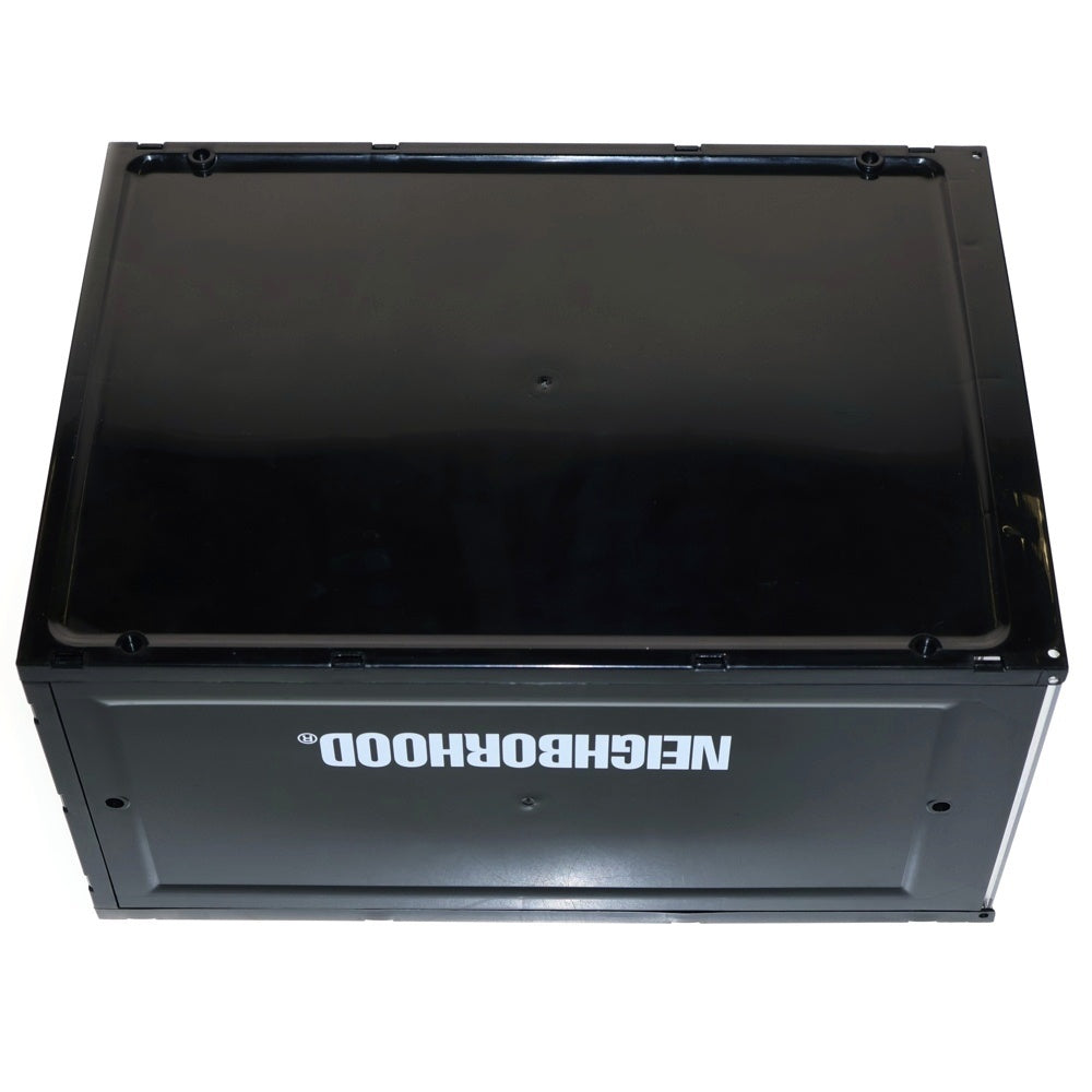 NEIGHBORHOOD(ネイバーフッド) 21AW SNEAKER STORAGE スニーカー ストレージ シューズボックス ブラック/クリア 212MYNH-AC01