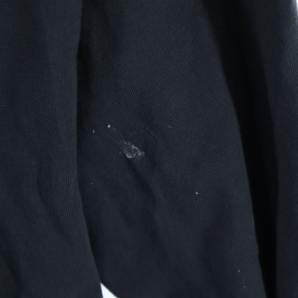 BALENCIAGA(バレンシアガ) 24SS バスケットボール ロゴ刺繍 ロングスリーブ 長袖 Tシャツ カットソー ブラック 796917 TRVW9