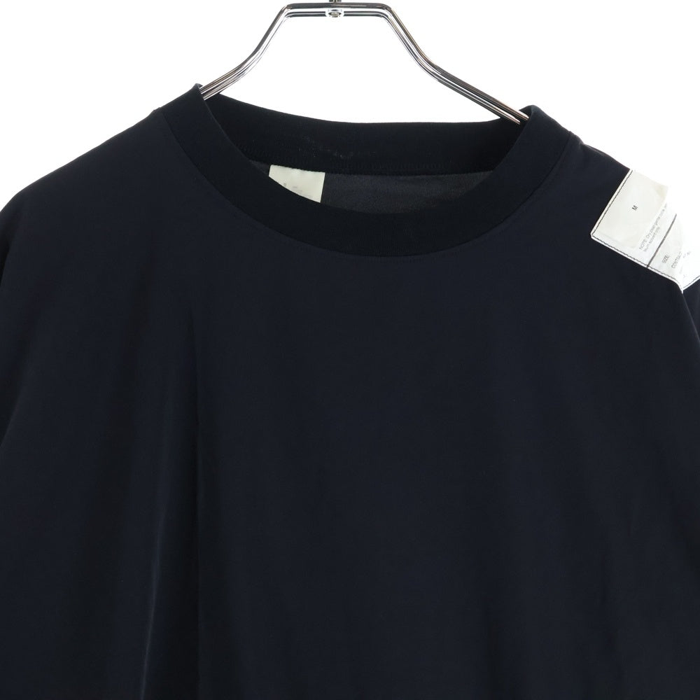 N.HOOLYWOOD(エヌハリウッド) 23AW CREWNECK SWEATSHIRT シルキータッチ クルーネック ロングスリーブ 長袖Tシャツ ブラック 9232-CS06-007