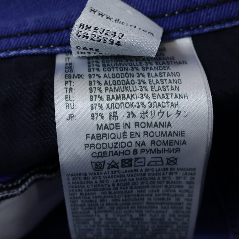 DIESEL(ディーゼル) THOSHORT ストレッチ デニム ショーツ ショートハーフ パンツ インディゴ