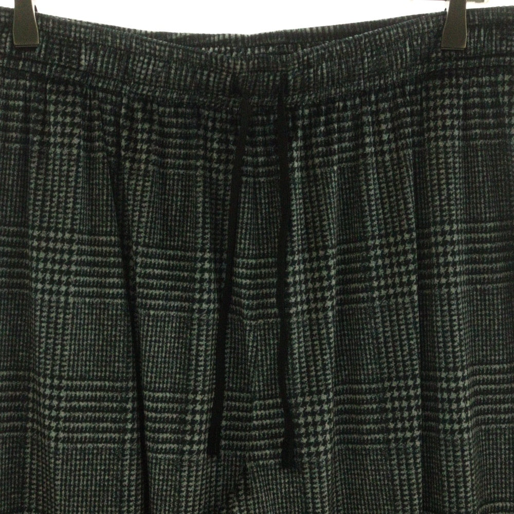 N.HOOLYWOOD(エヌハリウッド) 24AW チェック トラウザーズ ロングパンツ ブラック2242-CP26-014