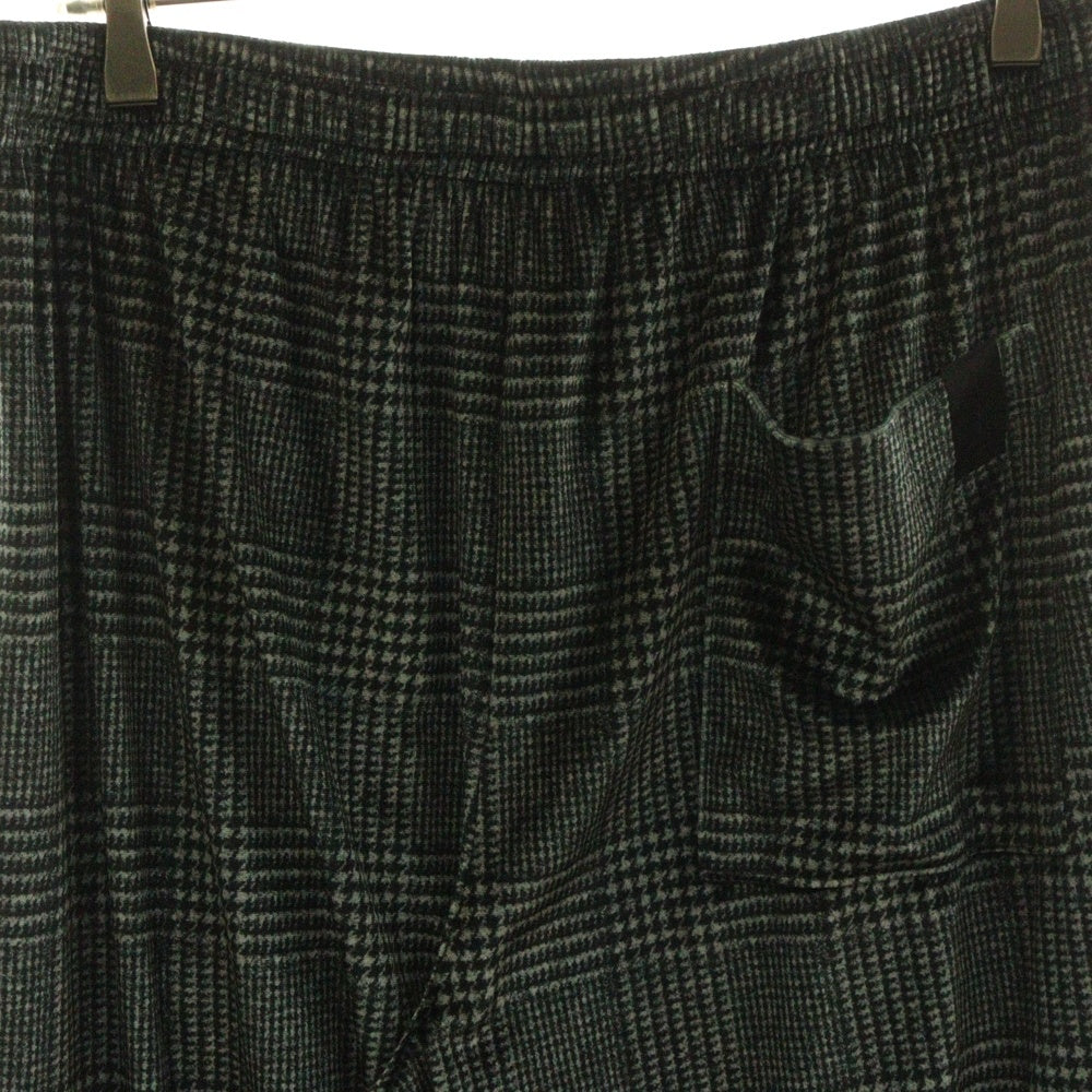 N.HOOLYWOOD(エヌハリウッド) 24AW チェック トラウザーズ ロングパンツ ブラック2242-CP26-014