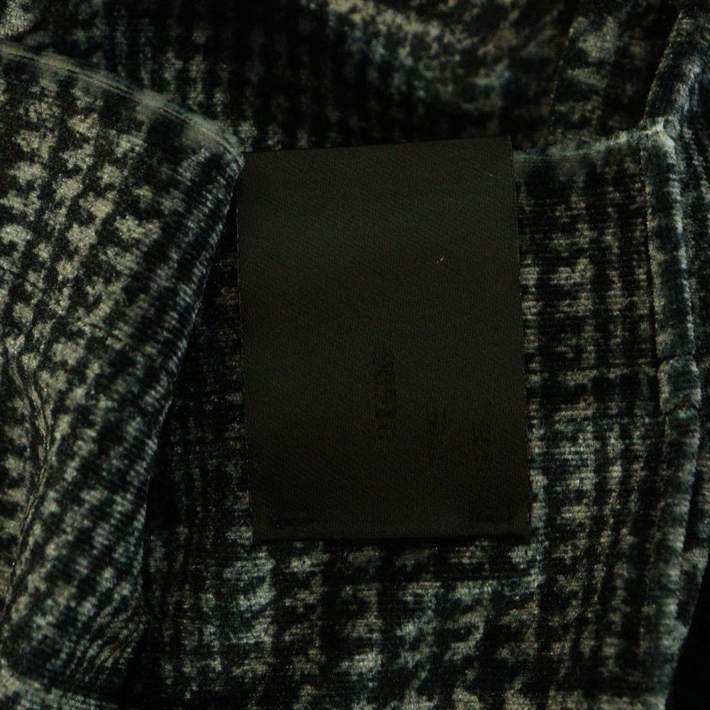 N.HOOLYWOOD(エヌハリウッド) 24AW チェック トラウザーズ ロングパンツ ブラック2242-CP26-014