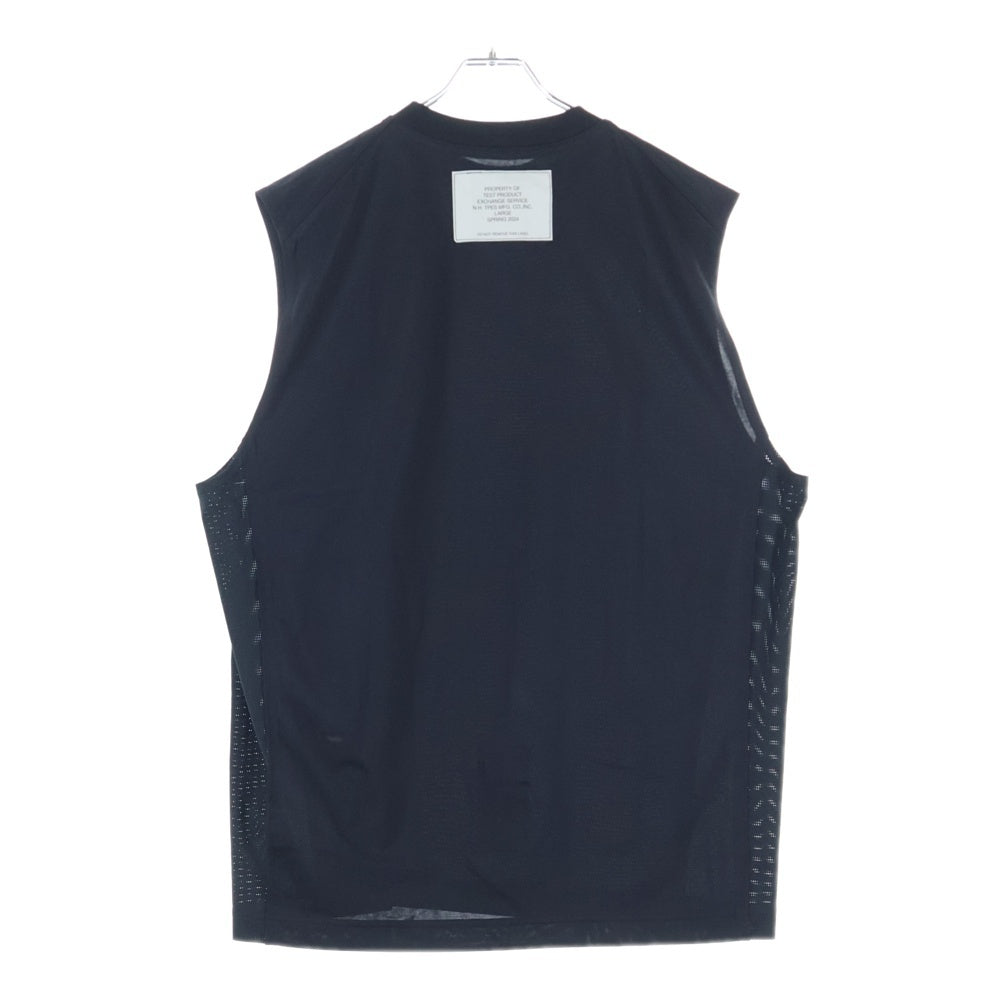 N.HOOLYWOOD(エヌハリウッド) 24SS TANK TOP タンクトップ ノースリーブカットソーブラック 9241-CS55-033