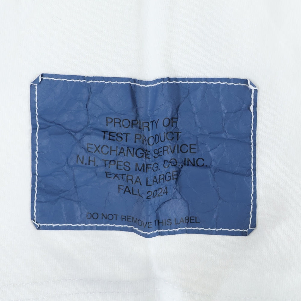 N.HOOLYWOOD(エヌハリウッド) 24AW TEST PRODUCT SHORT SLEEVE T-SHIRT クルーネック 半袖Tシャツ カットソー ホワイト 9242-CS83
