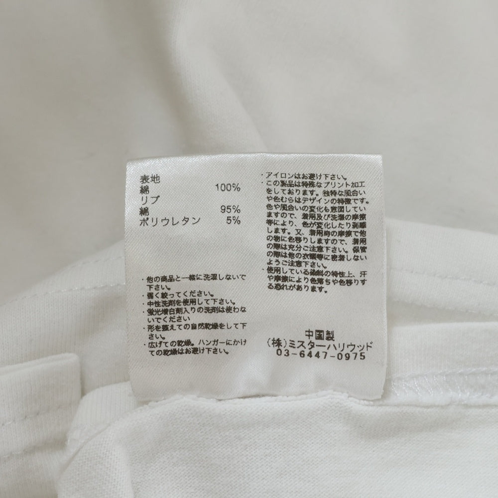 N.HOOLYWOOD(エヌハリウッド) 24AW TEST PRODUCT SHORT SLEEVE T-SHIRT クルーネック 半袖Tシャツ カットソー ホワイト 9242-CS83