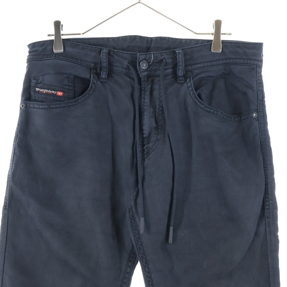 DIESEL(ディーゼル) ドローストリング スキニーデニムパンツ ブラック