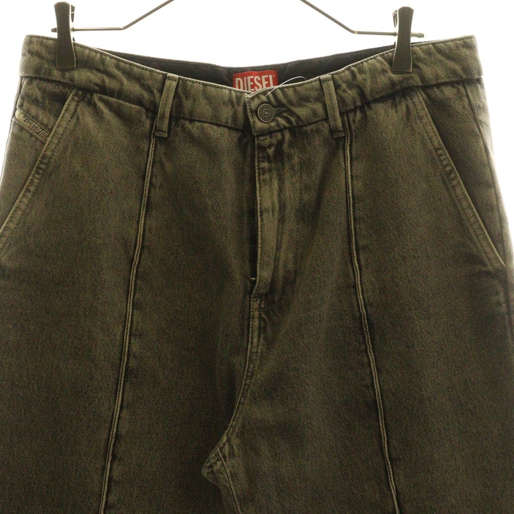 DIESEL(ディーゼル) D-CHINO-WORK チノ センタープレス ワーク デニムパンツ グレー A03919