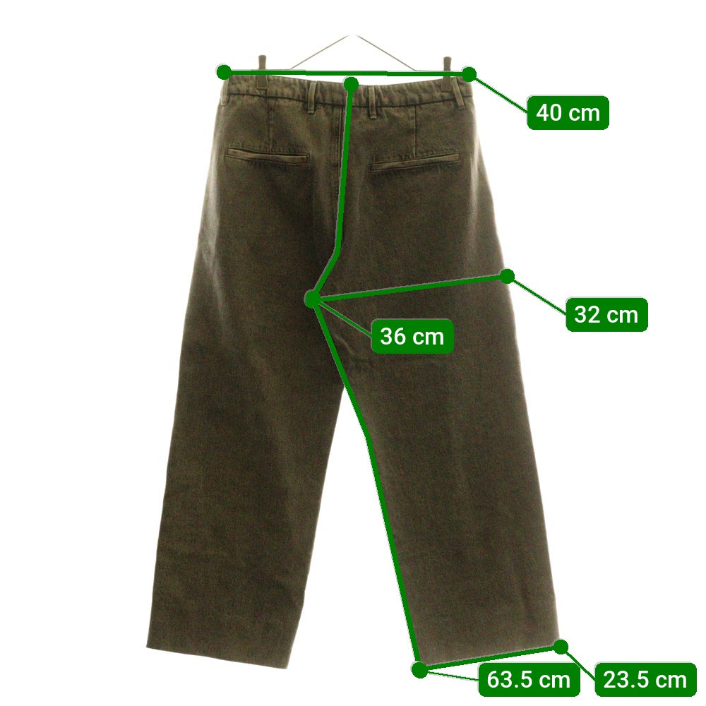 DIESEL(ディーゼル) D-CHINO-WORK チノ センタープレス ワーク デニムパンツ グレー A03919