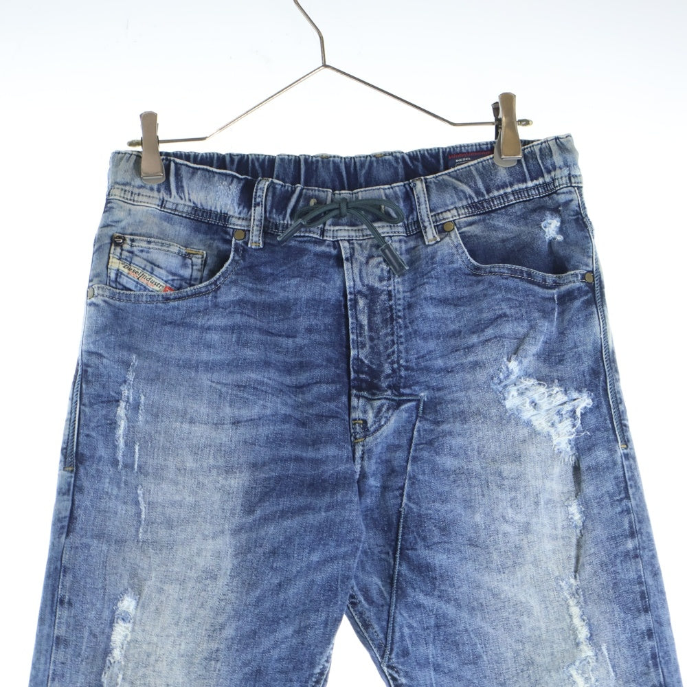 DIESEL(ディーゼル) NARROT ダメージ加工 スキニーデニムパンツ インディゴ