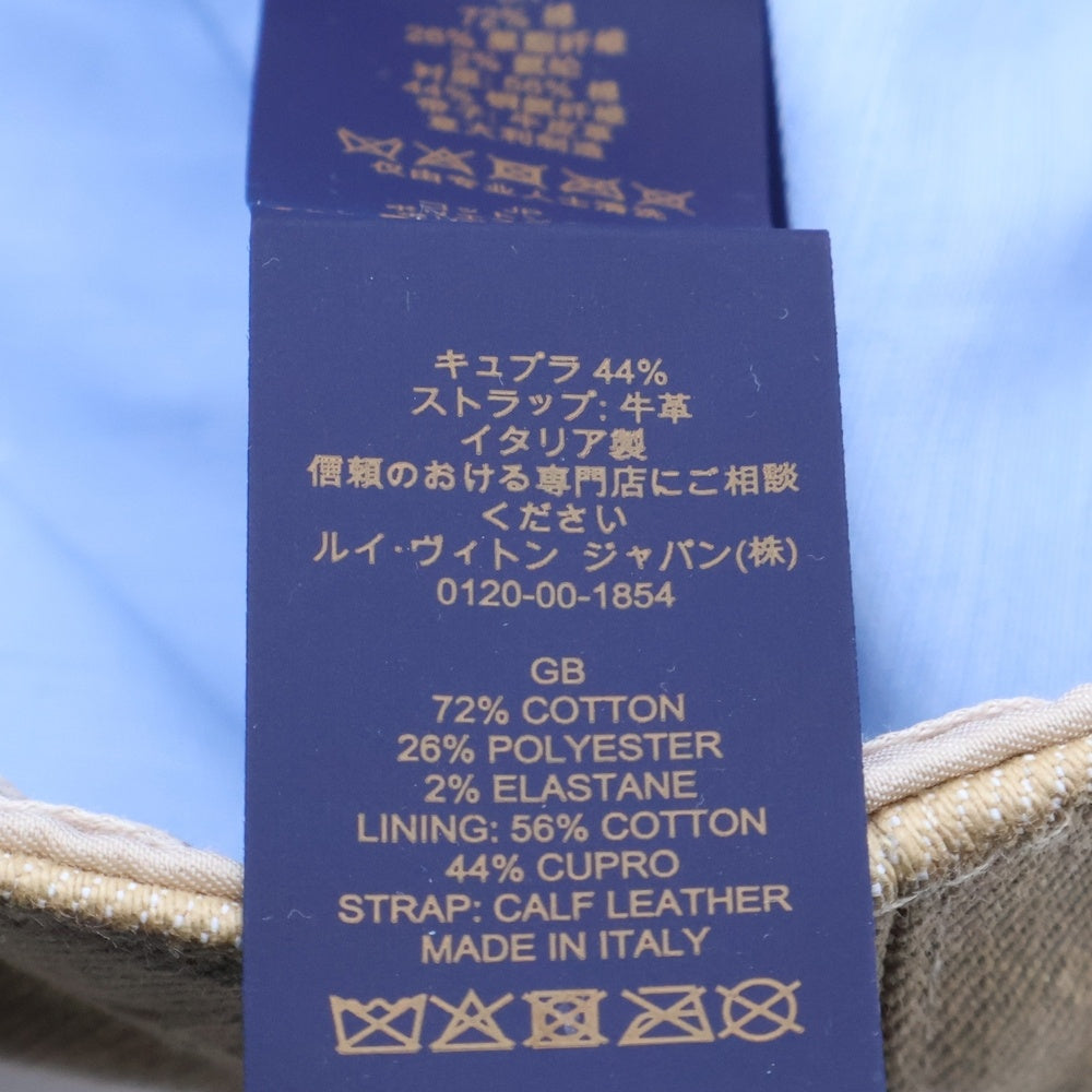 LOUIS VUITTON(ルイヴィトン) モノグラム コンスタレーション ベースボール キャップ 帽子 ベージュ M7098L WA1213