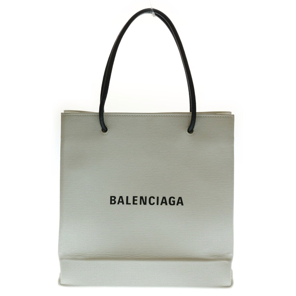BALENCIAGA(バレンシアガ) SHOPPING TOTE BAG S ショッピングトートS ショルダーバッグ ホワイト 568813