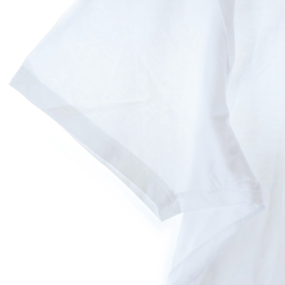 Ground Y(グラウンドワイ) 18SS アシンメトリー 半袖Tシャツカットソー ホワイト GW-T03-040