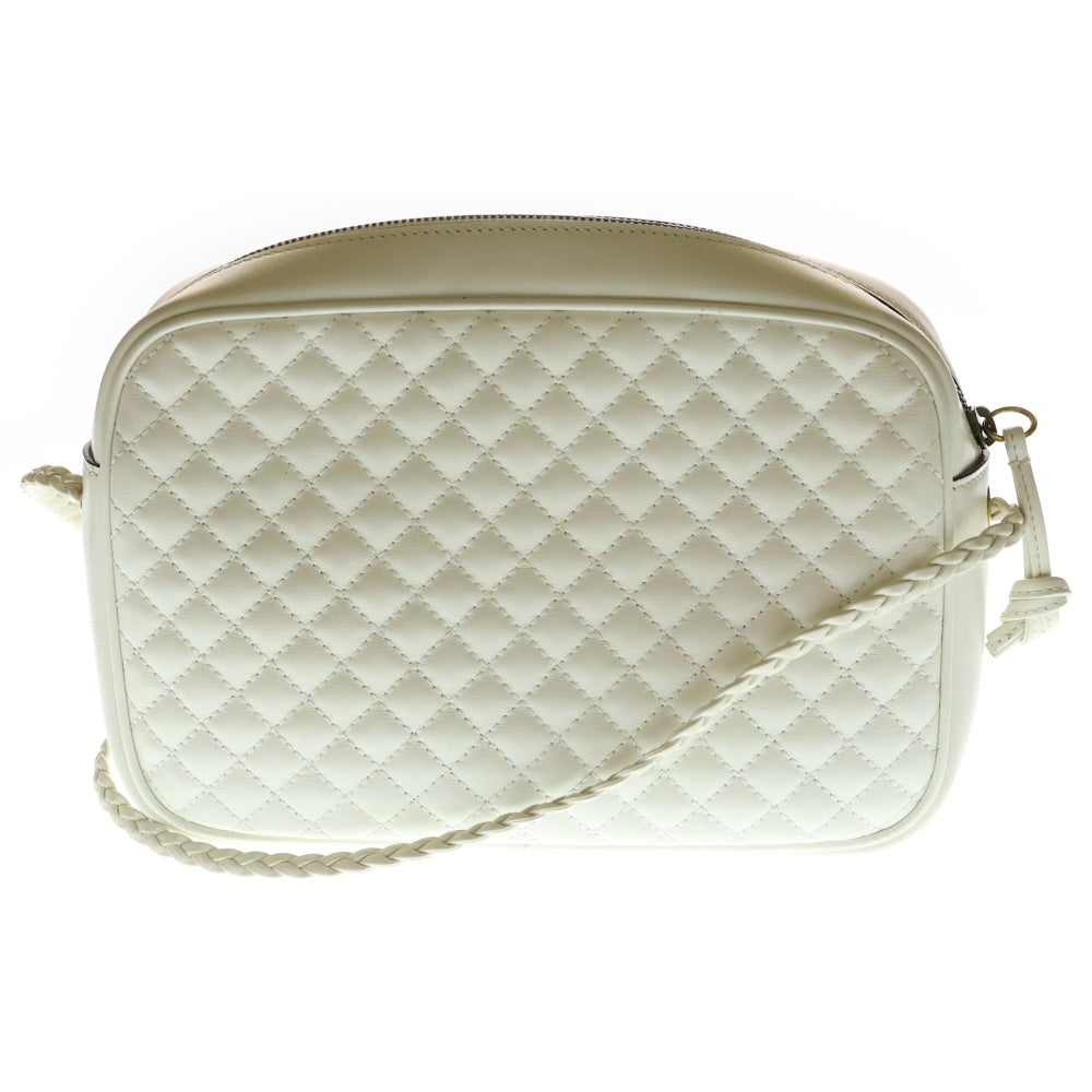 GUCCI(グッチ) GGマーモント シェリーライン レザー キルティング ショルダーバッグ ホワイト 541051