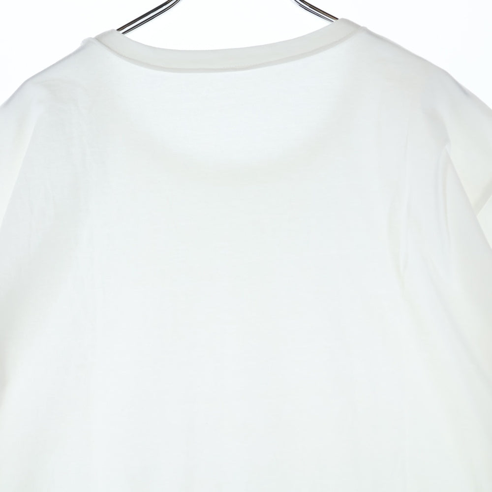 Ground Y(グラウンドワイ) 半袖Tシャツカットソー ホワイト GI-T05-040