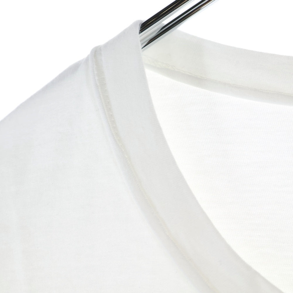 Ground Y(グラウンドワイ) 半袖Tシャツカットソー ホワイト GI-T05-040