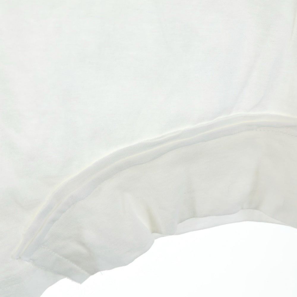 Ground Y(グラウンドワイ) 半袖Tシャツカットソー ホワイト GI-T05-040