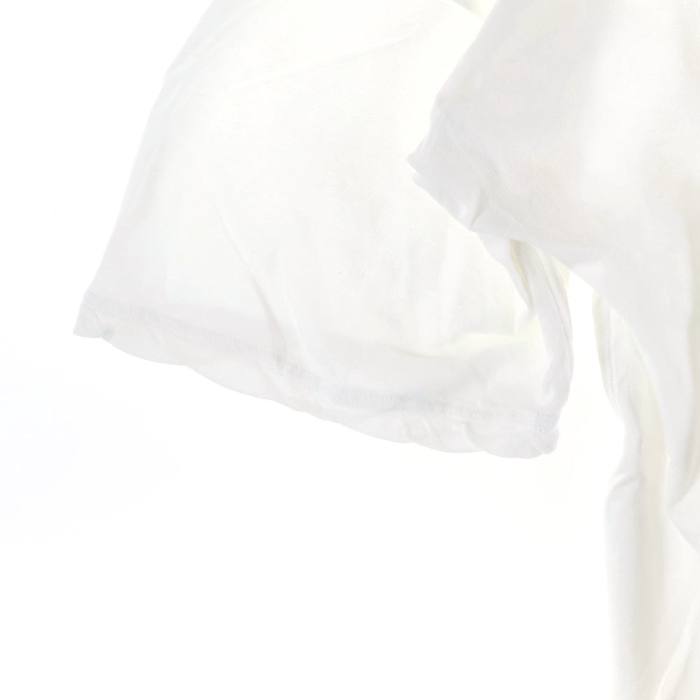 KAZUYUKI KUMAGAI ATTACHMENT(カズユキクマガイ アタッチメント) フレスカ 天竺 クルーネックドルマン S/S 半袖Tシャツ カットソー ホワイト KJ01-011