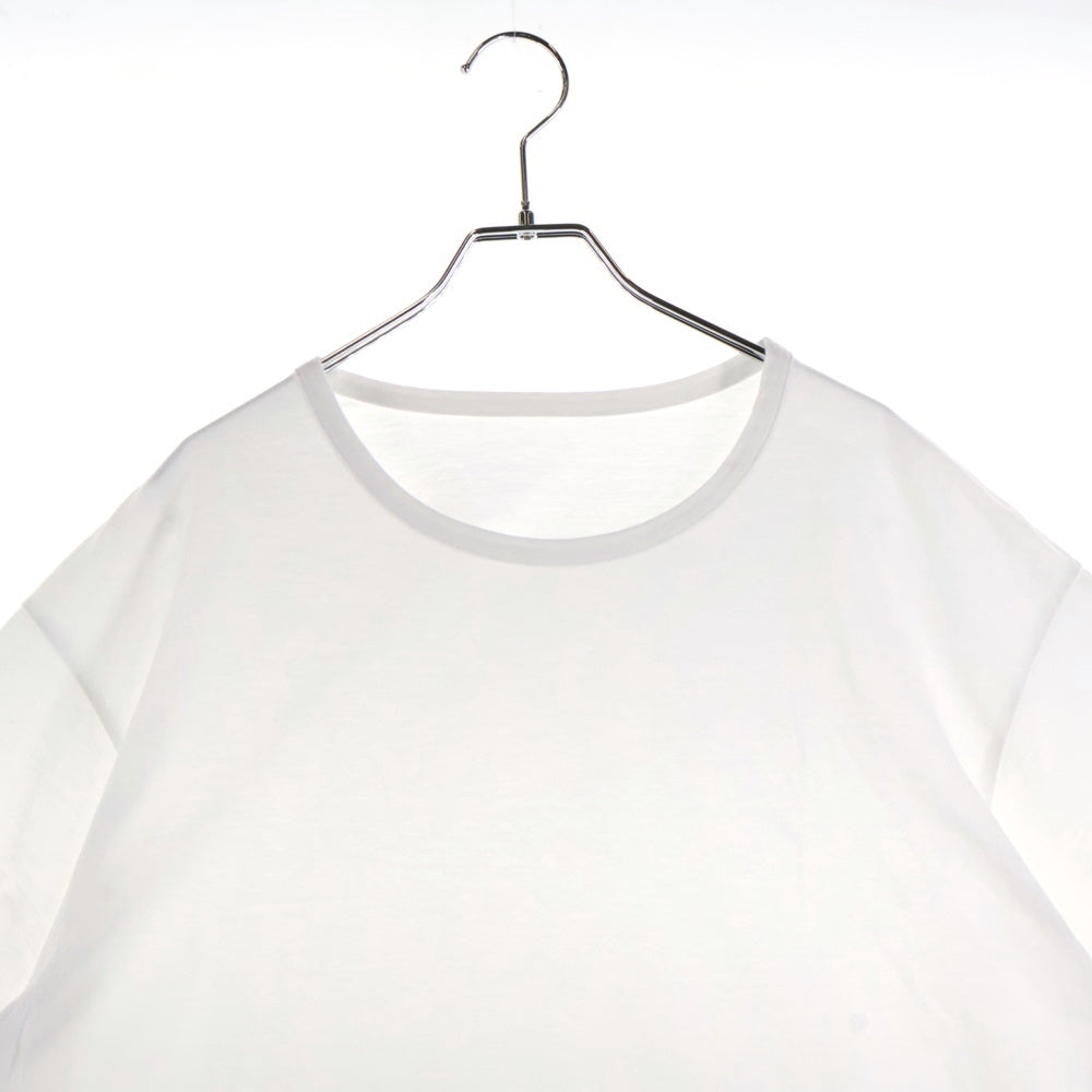 Ground Y(グラウンドワイ) 20SS ラウンドショートスリーブ 半袖Tシャツカットソー ホワイト GN-T11-040