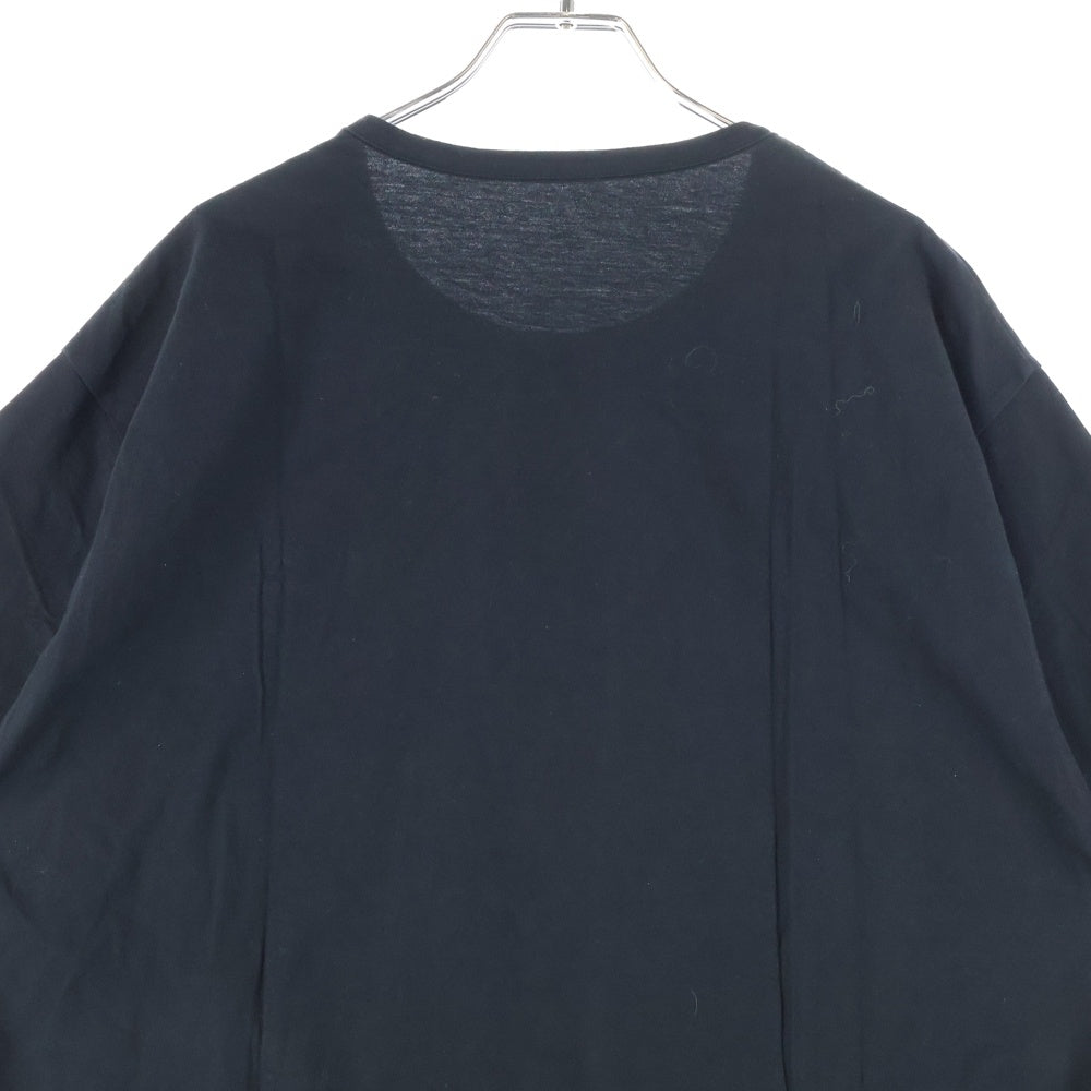 Ground Y(グラウンドワイ) 20SS クルーネック 半袖Tシャツカットソー ブラック GN-T11-040