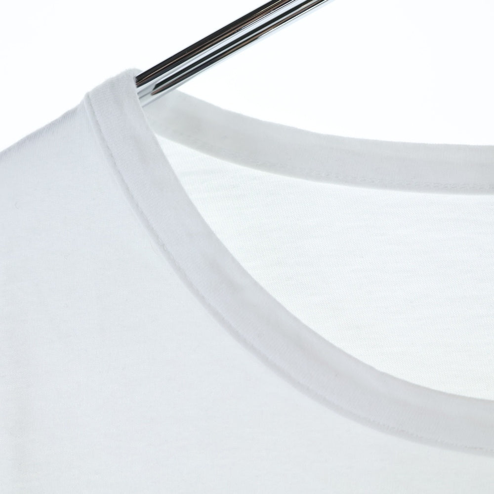 Ground Y(グラウンドワイ) 20SS ロングスリーブ 長袖Tシャツカットソー ホワイト GN-T18-040