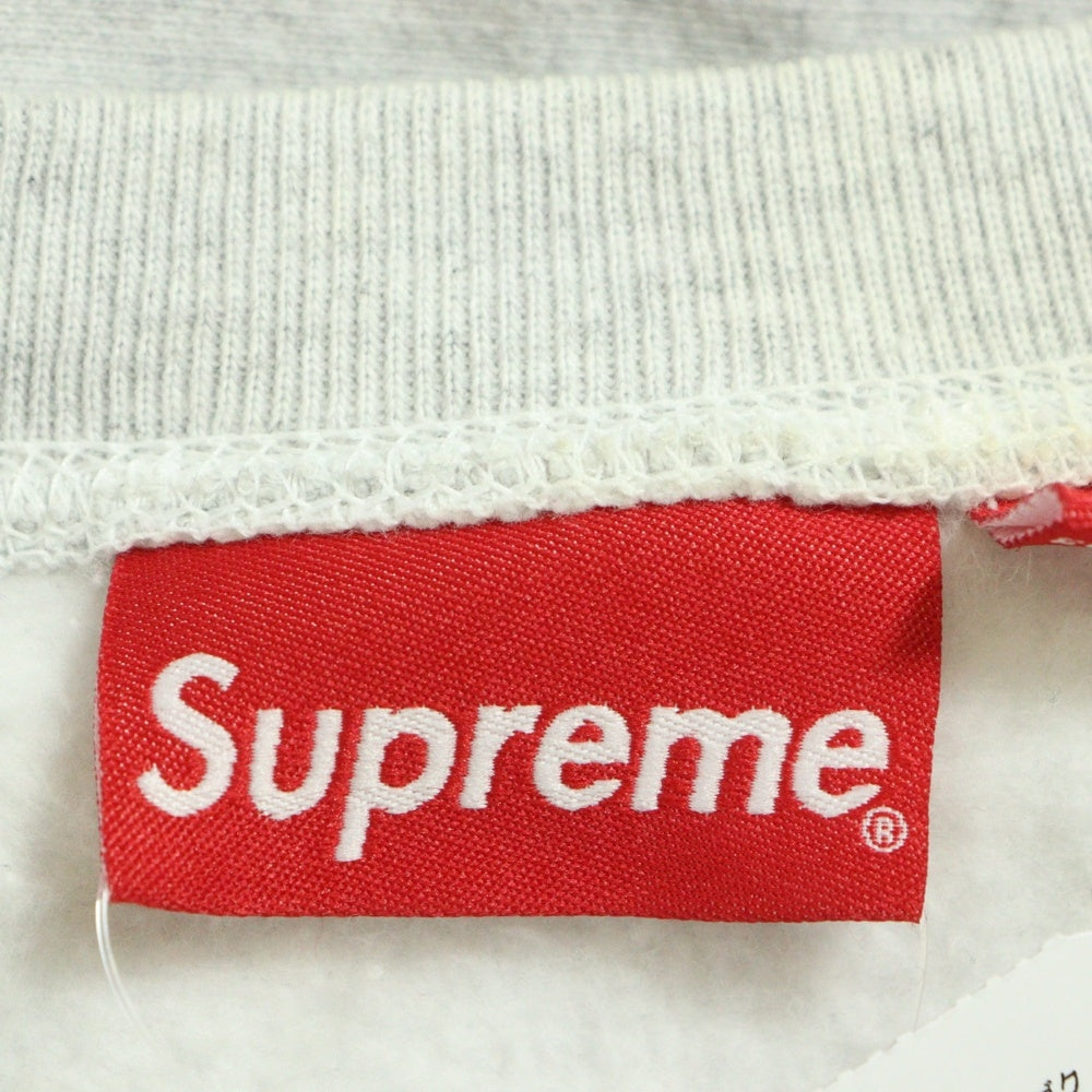 SUPREME(シュプリーム) 18AW Box Logo Crewneck ボックスロゴクルーネックスウェットトレーナー グレー