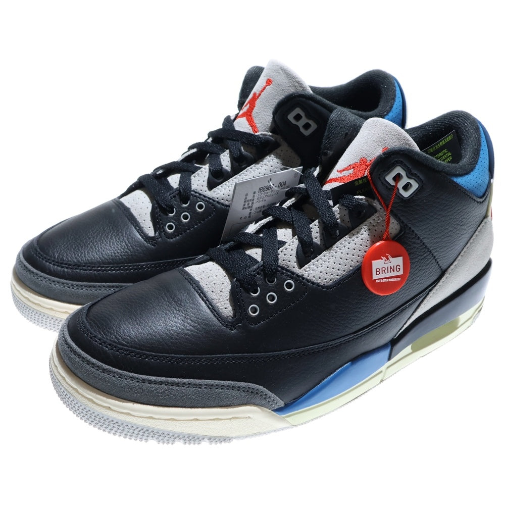 NIKE(ナイキ) AIR JORDAN 3 RETRO Rare Air エアジョーダン3 レアエア ハイカットスニーカー シューズ ブラック US9.5/27.5cm IB8967-004