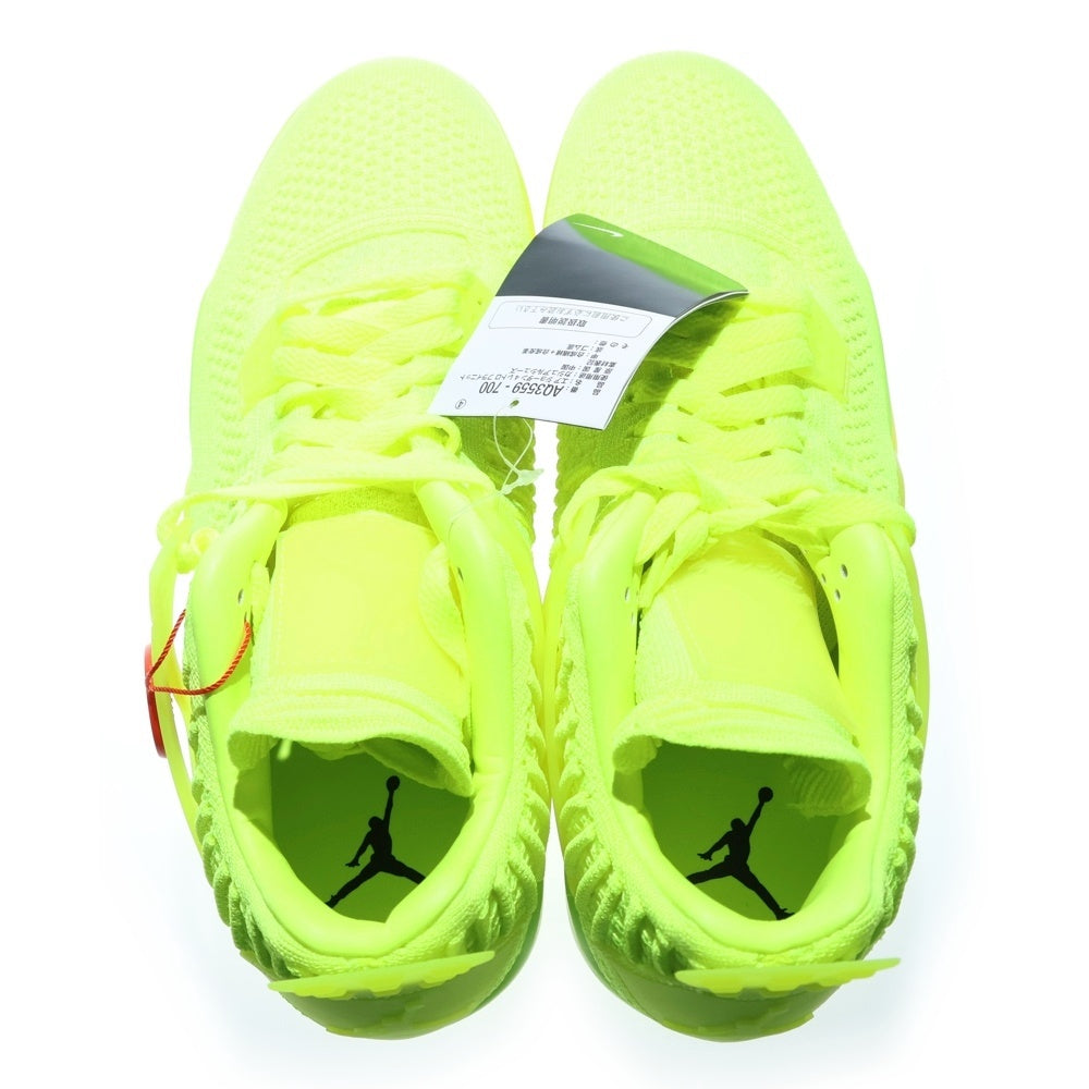 NIKE(ナイキ) AIR JORDAN 4 RETRO FLYKNIT エアジョーダン4 レトロ フライニット ボルト ハイカットスニーカー イエロー US10/28cm AQ3559-700