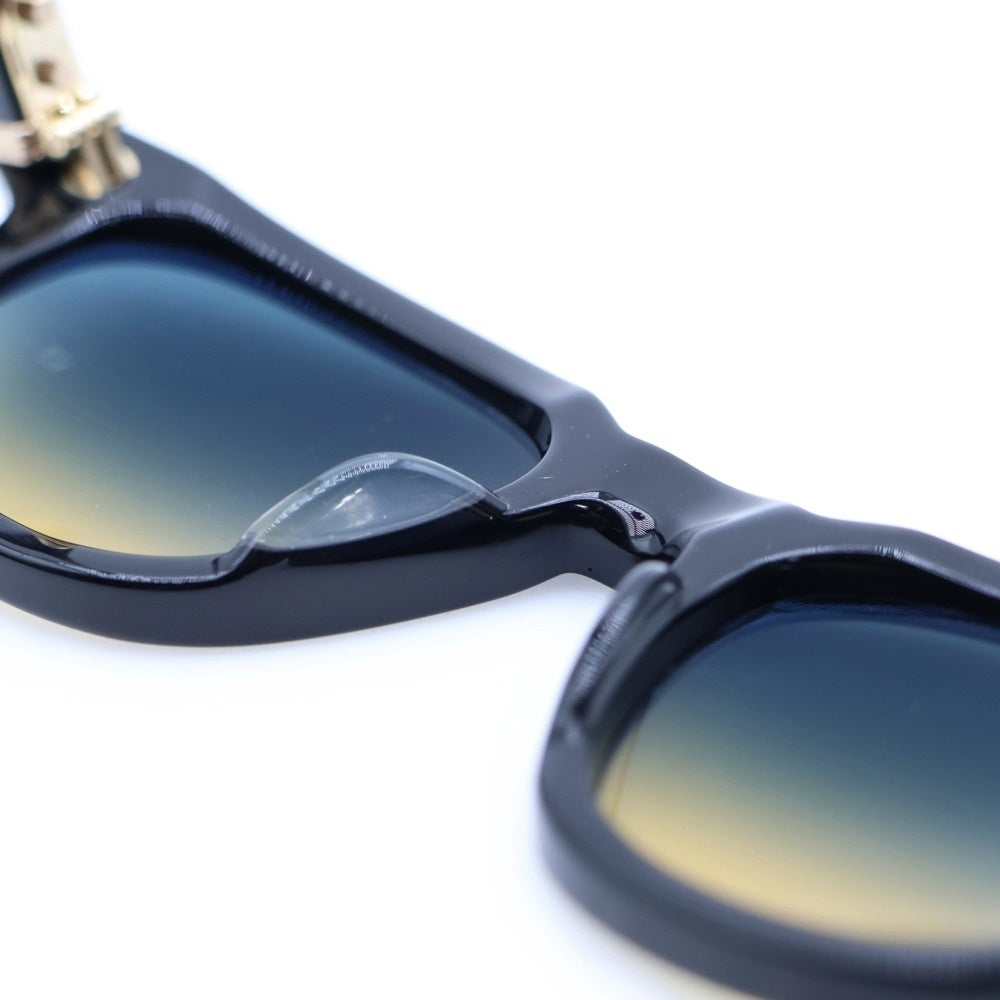 CHROME HEARTS(クロムハーツ) SMOKE SHOW-A スモークショー CHプラス テンプル ウェリントン スモークレンズ アイウェア サングラス メガネ 眼鏡 ブラック/ゴールド